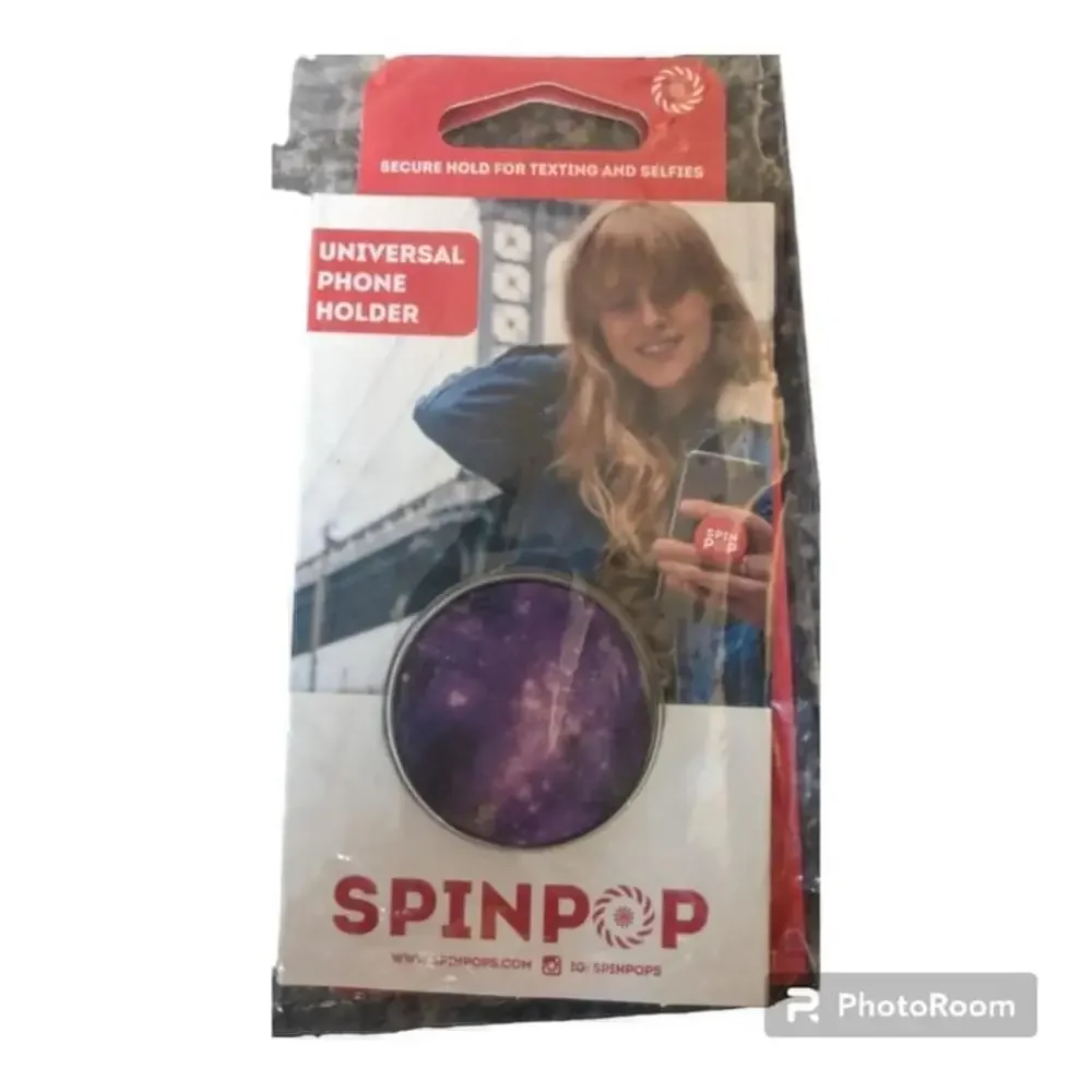 2 Spinpop universal phone holders